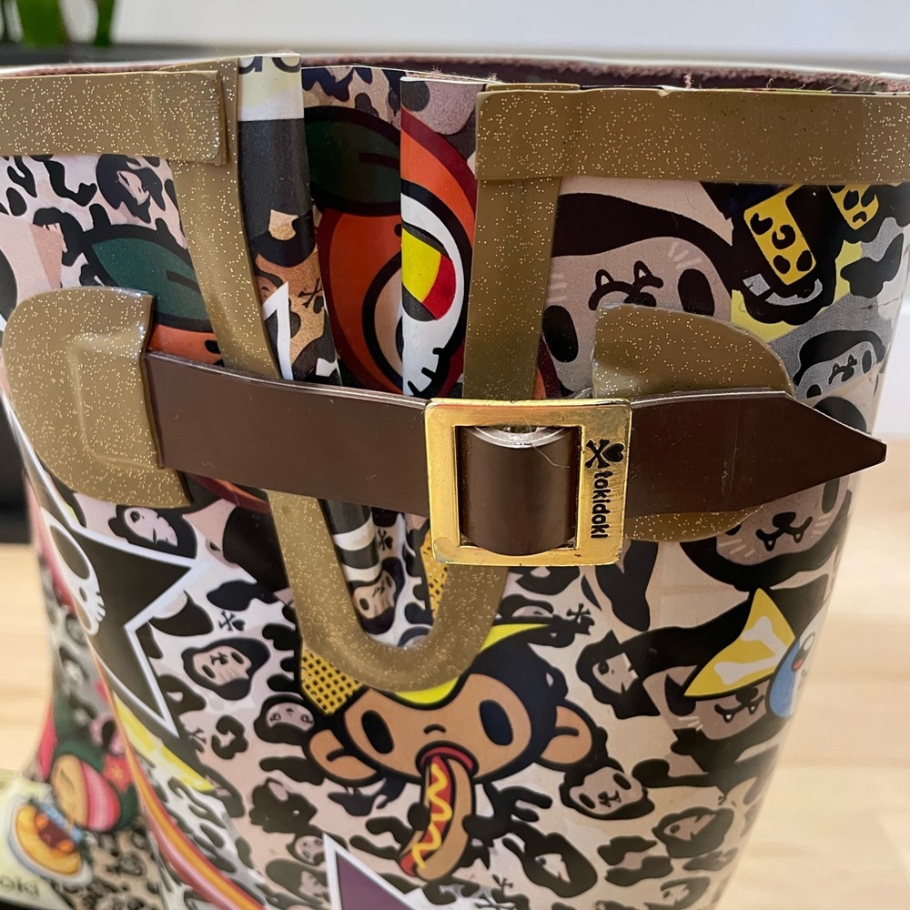 TOKIDOKI rain boots by CHOOKA Vintage
